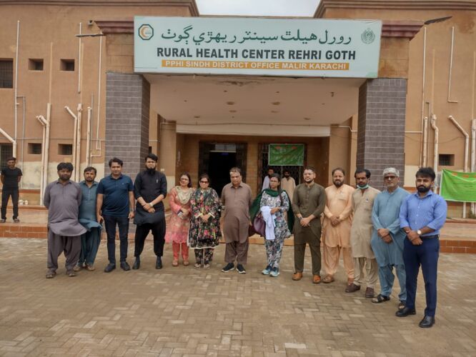 visit to rural health centre rerhi goath